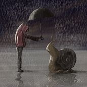 Lluvia. Digital Illustration project by gurecar - 03.04.2025
