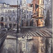 "Mirror of the past Che" by Watercolor Fundamentals: Light and Color. Un progetto di Illustrazione architettonica, Pittura e Pittura ad acquerello di Aliya Bodnar - 05.03.2025