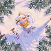 Twig’s Snowy Makeover . Creativity, Drawing, Digital Illustration, Artistic Drawing, Children's Illustration, Digital Drawing, and Digital Painting project by elena13907 - 03.06.2025