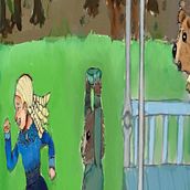 Domestika final project: Goldilocks and the Three Bears . Un progetto di Character design, Illustrazione infantile, Pittura gouache, Disegno a matita, Albo illustrato e Sketchbook di kerry__e - 06.03.2025