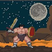 projeto introdução a pixel art. Un proyecto de Diseño de personajes, Videojuegos, Pixel art y Diseño de videojuegos de José Israel Da Rocha - 07.03.2025