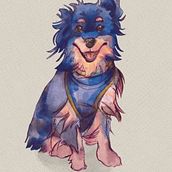 Koda. Un projet de Théorie des couleurs, B, e dessinée, Illustration traditionnelle , et Peinture de rukia1991 - 07.03.2025