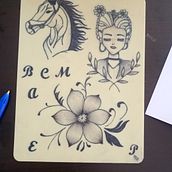PROYECTO. Tattoo Design project by dacacarrillomoreno - 03.08.2025