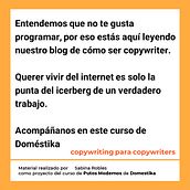 Copywrting y trabajos para los de ciencias sociales . Un progetto di Pubblicità, Comunicazione, Cop, writing, Stor e telling di sabina_robles14 - 10.03.2025