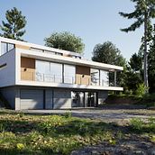My modern house Ein Projekt aus dem Bereich 3D, Architektur, Digitale Architektur, 3-D-Design, 3-D-Modellierung und ArchVIZ von Ariz Abbasov - 10.03.2025
