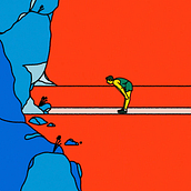 Powerade & Olympics. Obstáculo. Digital Illustration, Drawing, Character Animation, 2D Animation, Animation, and Advertising project by offbeat estudio - 03.10.2025