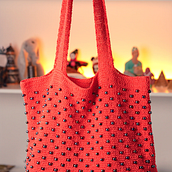 Crocheted shopper with beads Ein Projekt aus dem Bereich Crochet von Lakoussa - 10.03.2025