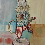 Ratón malabarista. Un proyecto de Ilustración tradicional de Jaime Daroca - 10.03.2025