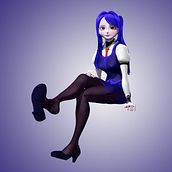 Jill Stingray por Leonardo Cervantes (Zbrush). 3D, 3D Character Design, 3D Modeling, and Character Design project by Leonardo Daniel Cervantes Larraga - 03.11.2025