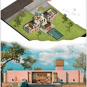 VISUALIZACIÓN ARQUITECTÓNICA. Architecture, Architectural Illustration, Digital Architecture, Digital Illustration, L, and scape Architecture project by Estefany Arreola Sánchez - 03.11.2025