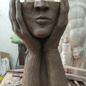 Escultura de arcilla. Fine Arts project by maria celeste martinez - 03.12.2025