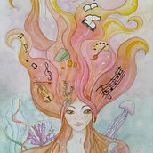 Limitless Imagination . Watercolor Painting, Creativit, Stor, and telling project by Isis da Fonseca - 03.12.2025