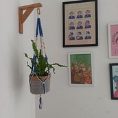 Projeto do curso Macramé: Crie Suportes de Plantas Únicos e Decorativos. Projekt z dziedziny Makrama użytkownika Suellen Ribeiro - 12.03.2025