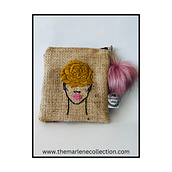 Handbag: Embroidery on a Coffee Sack . Arts, Crafts, Textile Design, Design, Accessor, Design, Fashion Design, and Embroider project by marlene5woods - 03.14.2025