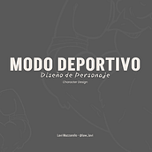 Modo deportivo. Een project van Ontwerp van personages van Lau Mazzarelo - 15.03.2025
