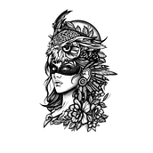 El Viaje Creativo de un Collage a un Tatuaje en Procreate. Un proyecto de Diseño gráfico, Ilustración tradicional, Ilustración digital, Diseño de tatuajes y Dibujo digital de Verónica Reibaz - 15.03.2025