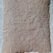 Hoja artesanal de fibra. Projekt z dziedziny Craft,  Introligatorstwo, DIY i  Sztuki piękne użytkownika ORFA FERRADA ABE - 16.03.2025
