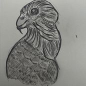 My day with the birds . Desenho, Desenho anatômico, Desenho a lápis, Desenho de retrato, Sketchbook, e Esboçado projeto de Cim Dhiman - 16.03.2025