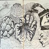 Mixtura. Un progetto di Disegno, Illustrazione con inchiostro, Sketchbook, Disegno a matita e Bozzetti di Elma S. Vega - 17.03.2025