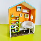 My Miniature House. Un proyecto de Artesanía, DIY y Diseño de juguetes de Wendy Green - 17.03.2025