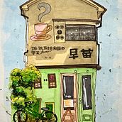 Mi primer sketch arquitectónico.. Architectural Illustration, Drawing, Ink Illustration, Sketchbook, and Sketching project by Diana Karina Palma Díaz - 03.17.2025