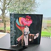 We're All Slightly Mad Here. Gouache Painting project by Anne Bambury - 03.18.2025