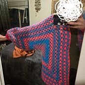 Strawberry patch crochet hexi cardigan . Arts, and Crafts project by Zuzu H - 03.19.2025