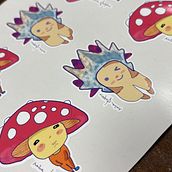 Fungo kawaii. Projekt z dziedziny Manga, Projektowanie postaci, Trad, c i jna ilustracja użytkownika Nazia Frigerio - 19.03.2025