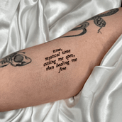Frase del alma. Un progetto di Design di tatuaggi di Luis Gustavo Reyes Franco - 19.03.2025