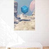 ICE GOD 3D Ilustracion. 3D, 3D Design, and Digital Illustration project by Javier Acosta - 03.21.2025