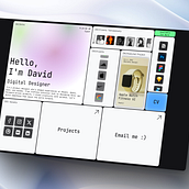 PortoGrid. Een project van Webdesign y Ontwikkeling zonder code van Mohamed Bakri - 22.03.2025