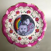 Prato de Papel Bordado. Embroider, Paper Craft, and DIY project by Graziela Salvatori - 03.22.2025