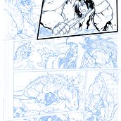 comic trace. Een project van Digitale illustratie van ultrumar007 - 22.03.2025