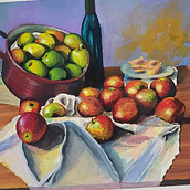 Course Project I: Gouache Painting: Create Vibrant Works of Art. Color Theor, Fine Arts, Gouache Painting, and Painting project by Diana - 03.23.2025