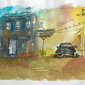 Il mio progetto del corso: Pittura suggestiva ad acquerello. Projekt z dziedziny  Sztuki piękne,  Malarstwo i Malowanie akwarelą użytkownika ilaria_naddeo - 23.03.2025