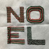 Letras Bordadas, mi proyecto. Un progetto di Ricamo e Textile Design di Alejandra Balanzario G - 24.03.2025