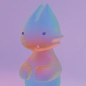 Gampu. 3D Modeling, Character Design, Digital Illustration, Traditional illustration, and 3D project by Natnicha Suwanprapa - 03.25.2025
