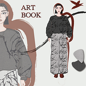 Artbook. Digital Illustration, Fashion Design, Graphic Design, Traditional illustration, Vector Illustration, and Fashion Illustration	 project by celina_belen - 03.25.2025
