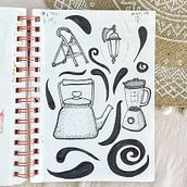 Proyecto achurados. Un progetto di Disegno, Illustrazione con inchiostro, Sketchbook, Disegno a matita e Bozzetti di Lucía Leiva - 26.03.2025