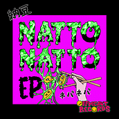 Natto Natto EP. Traditional illustration, Digital Illustration, Graphic Design, T, and pograph project by Hannah Dalton - 03.26.2025