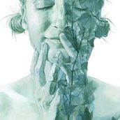 "Home". Watercolor Painting, Painting, and Portrait Drawing project by Heather Clements - 03.26.2025