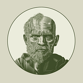 Demóstenes. Digital Illustration, Traditional illustration, and Engraving project by designarmada - 03.27.2025