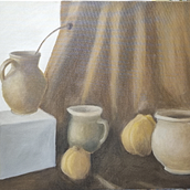 Final project for oil painting Ein Projekt aus dem Bereich Bildende Künste, Malerei und Ölmalerei von Duta Raluca - 27.03.2025