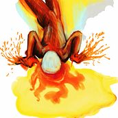 EGG BREAKER Ein Projekt aus dem Bereich Digitale Illustration von un frijol artistico - 27.03.2025