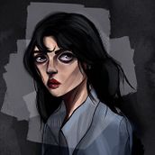 Retrato analogo. Traditional illustration, Vector Illustration, Portrait Drawing, and Digital Illustration project by Sayek Santoyo - 03.28.2025