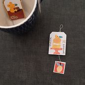 RECETAS ILUSTRADAS-tea bag. Traditional illustration, Creativit, Product Design, and Collage project by Mariana Perez - 03.28.2025