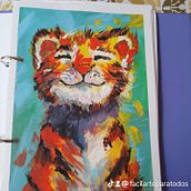 Gouache Animals Cute. Fine Arts, Traditional illustration, Painting, Character Design, Sketchbook, and Comic project by José González - 03.30.2025