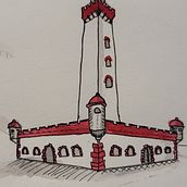 La Serena Ein Projekt aus dem Bereich Skizzenentwurf, Zeichnung, Bleistiftzeichnung, Traditionelle Illustration, Illustration mit Tinte, Aquarellmalerei und Sketchbook von Pilar Osorio - 31.03.2025