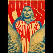 POSTER PIXIES GIGANTIC . Scrisori, Digital Lettering, Design grafic, Tipografie și Design tipografic de Christian Vázquez Suárez - 03.31.2025