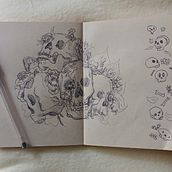 My sketchbook. Sketching, Creativit, Drawing, Traditional illustration, and Sketchbook project by lunaltal07 - 03.31.2025